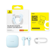 Baseus Bowie E16 Headset True Wireless Earphones In-ear Calls / Music USB Type-C Bluetooth Blue