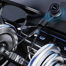 Dudao F24PRO MagSafe Compatible Car Holder with Suction Cup for Windshield or Dashboard - Black