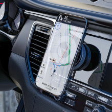 Dudao F24PRO MagSafe Compatible Car Holder with Suction Cup for Windshield or Dashboard - Black