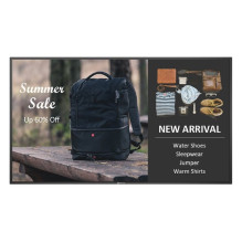 AG Neovo QM-6502 skaitmeninis informacinis plokščias ekranas 163,8 cm (64,5 colio) LCD 400 cd/m² 4K Ultra HD juodas