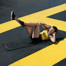 Wozinsky exercise mat 181 x 63 x 0.9 cm thick gymnastic yoga mat blue Wozinsky exercise mat 181 x 63 x 0.9 cm thick gymnastic yoga mat blue