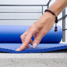 Wozinsky exercise mat 181 x 63 x 0.9 cm thick gymnastic yoga mat blue Wozinsky exercise mat 181 x 63 x 0.9 cm thick gymnastic yoga mat blue