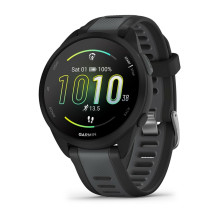 „Garmin Forerunner 165 Music“ 3,05 cm (1,2 colio) AMOLED 43 mm Skaitmeninis 390 x 390 pikselių Jutiklinis ekranas Juoda 