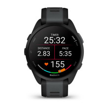 Garmin Forerunner 165 Music 3.05 cm (1.2") AMOLED 43 mm Digital 390 x 390 pixels Touchscreen Black GPS (satellite)
