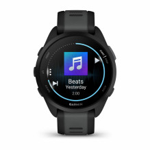 Garmin Forerunner 165 Music 3.05 cm (1.2") AMOLED 43 mm Digital 390 x 390 pixels Touchscreen Black GPS (satellite)