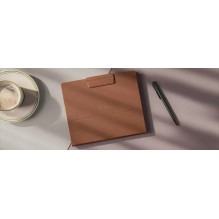 Onyx Boox Note Air 5 C magnetinis dėklas su klaviatūra, rudas