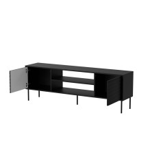 Cama EF CORTINA TV spintelė 180x40x60 juoda