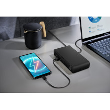 ASUS trijų ekranų USB-C dokas Duo DC301 laidinis, juodas