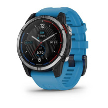 „Garmin quatix 7“ 3,3 cm (1,3 colio) MIP 47 mm Skaitmeninis 260 x 260 pikselių Jutiklinis ekranas Mėlynas „Wi-Fi“ GPS (p