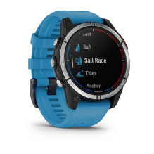„Garmin quatix 7“ 3,3 cm (1,3 colio) MIP 47 mm Skaitmeninis 260 x 260 pikselių Jutiklinis ekranas Mėlynas „Wi-Fi“ GPS (p
