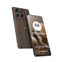 „Motorola Edge 60 Pro“ 6,7 colio, dviejų SIM kortelių, „Android 15“, USB C tipo, 12 GB, 512 GB, 6000 mAh, rudas