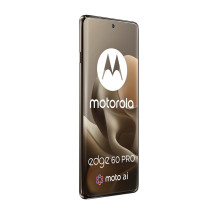 „Motorola Edge 60 Pro“ 6,7 colio, dviejų SIM kortelių, „Android 15“, USB C tipo, 12 GB, 512 GB, 6000 mAh, rudas