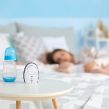 Audio Baby Monitor PNI B6500 wireless, intercom, with night lamp, Vox and Pager function, adjustable microphone sensitiv