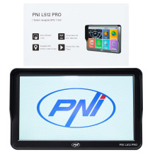 PNI L512 PRO GPS navigacijos sistema su saulės skydeliu, 7 colių, 800 MHz, 512 MB DDR, 16 GB vidinės atminties, FM siųst