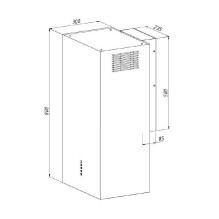 AKPO WK-12 Carmen juodas pusiau matinis T800 linijinis LED gartraukis