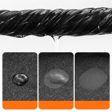 Wozinsky WKM-03B face mask motorcycle bicycle winter balaclava - black