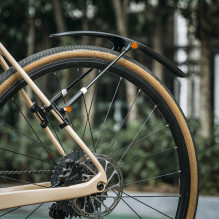 Wozinsky WBR-01 universalus reguliuojamas dviračio sparnas - juodas