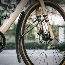 Wozinsky WBR-01 universal adjustable bicycle fender - black