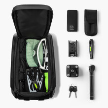 Wozinsky WSR-01B Bicycle Pannier for Trunk 9l - Black