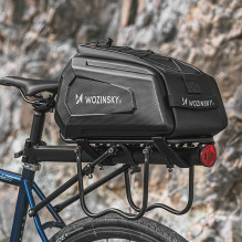 Wozinsky WSR-01B dviračio krepšys bagažinei 9 l – juodas