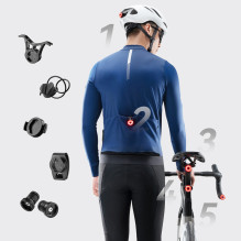 „Wozinsky WIS-01“ vandeniui atsparūs išmanūs galiniai žibintai, 2 vnt. – juodi