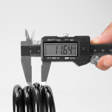 Wozinsky WPB-01R Portable Bike Lock with Anti-Theft Cable and 2 Keys for Electric Bikes and Motorcycles - Black