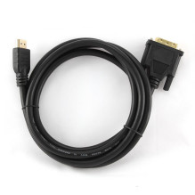 CABLE HDMI TO DVI 1.8M / BULK CC-HDMI-DVI-6 GEMBIRD CABLE HDMI TO DVI 1.8M / BULK CC-HDMI-DVI-6 GEMBIRD