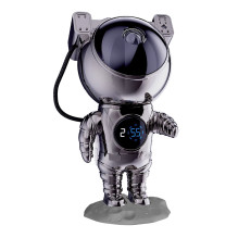 Hawk HW-STAR02 Astronaut Star Projector with Clock Ghrome Edition