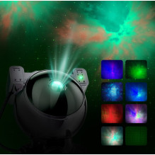 Hawk HW-STAR02 Astronaut Star Projector with Clock Ghrome Edition