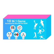Nintendo Switch Sports 10-in-1 Family Accessory Pack - Red and Blue