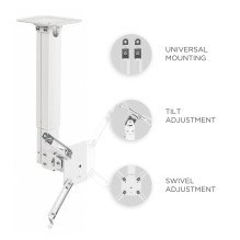 PROJECTOR ACC MOUNT / WHITE K5A-W ONKRON PROJECTOR ACC MOUNT / WHITE K5A-W ONKRON