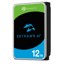 „SEAGATE“ HDD „SkyHawk AI“ (3,5 colio / 12 TB / SATA 6 Gb / s / 7200 aps./min.)