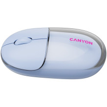 CANYON mouse OnClick 24 BT / Wireless Transparent / Blue