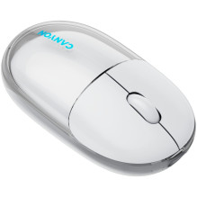 CANYON mouse OnClick 24 BT / Wireless Transparent / White