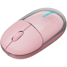 CANYON mouse OnClick 24 BT / Wireless Transparent / Pink
