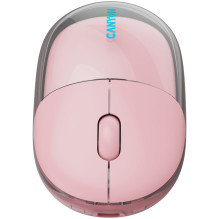 CANYON mouse OnClick 24 BT / Wireless Transparent / Pink