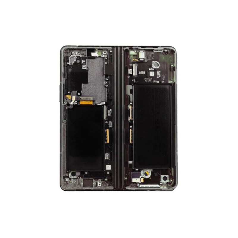 Ekranas Samsung F926 Z Fold3 5G su lietimui jautriu stikliuku (Inner) Phantom Black originalus (used Grade B)