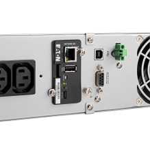 „Eaton 9E1000IR“ nepertraukiamo maitinimo šaltinis (UPS) Dvigubos konversijos (internetinis) 1 kVA 900 W 4 kintamosios s