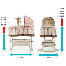 Milly Mally Cradle Sweet Melody 4in1pilot Star