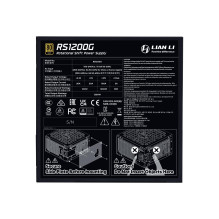 Power Supply, LIAN LI, ATX, PC, 100 - 240 V, 1200 W, G9P.RS1200G.BH00.EU