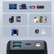 External battery Joyroom 'JR-PBF02' black 20000mAh (30W) + Type-C cable