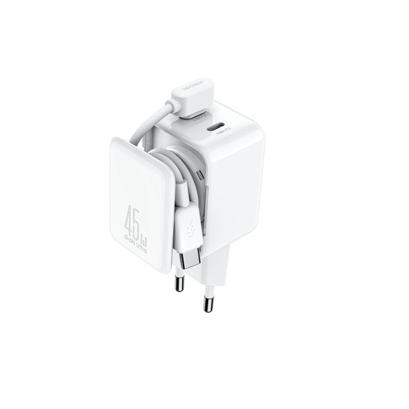 Įkroviklis JOYROOM (JR-TCL05) (2xUSB-C 3A 30W) baltas