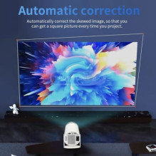 Nešiojamas žaidimų projektorius „Riff M300MAX“, baltas Nešiojamas žaidimų projektorius „Riff M300MAX“, baltas