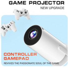 Nešiojamas žaidimų projektorius „Riff M300MAX“, baltas Nešiojamas žaidimų projektorius „Riff M300MAX“, baltas