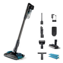 Philips 8000 series XC8055 / 01 stick vacuum / electric broom Battery Dry&amp;wet Cyclonic Bagless 0.6 L Blue