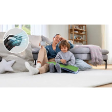 Bosch BCS931WBA stick vacuum / electric broom Battery Dry HEPA Bagless 0.4 L White 3 Ah