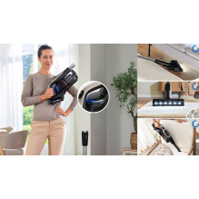 Bosch BCS931GAC stick vacuum / electric broom Battery Dry HEPA Bagless 0.4 L Graphite 3 Ah