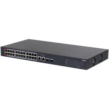 Switch, DAHUA, CS4226-24ET-240, Desktop / pedestal, Rack 1U, 24x10Base-T / 100Base-TX, 2x10 / 100 / 1000BASE-T / SFP com