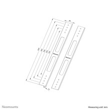 TELEVIZORIAUS ACC VESA PLĖTINIMO RINKINYS / AWL-250BL16 NEOMONTS