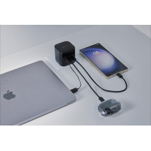 POWER ADAPTER 1XUSB-A / 1XUSB-C / BLACK 7806522 INTENSO